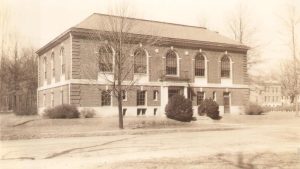 image of first Walter Hines Page Library, now Peele Hall