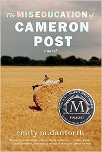 Cover of the novel The Miseducation of Cameron Post. 